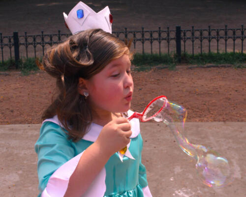 animaciones infantiles con burbujas gigantes
